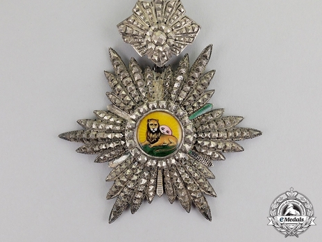 Order of the Lion and Sun, Type IV, II Class Commander (with couchant lion) Obverse