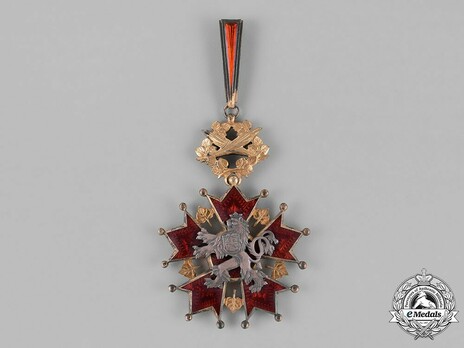 Order of the White Lion,Civil Division, II Class Grand Officer Neck Badge Obverse