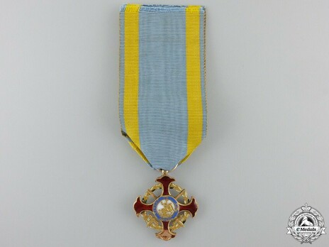 Royal Military Order of St. George of the Reunion, Knight of Justice Obverse