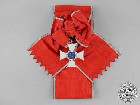 Order of Philip the Magnanimous, Type II, Grand Cross (in gold) Obverse with Ribbon