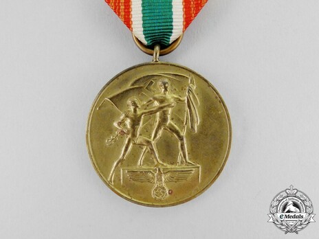 Commemorative Medal for the Return of Memel (Memel Medal), by Petz & Lorenz Obverse