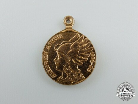 Miniature South Africa Campaign Medal, for Combatants Obverse