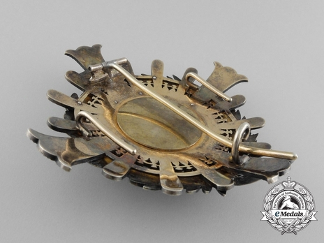 Grand Cross Breast Star (Silver) Reverse