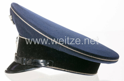 Reichsbahn Bahnschutzpolizei Enlisted Ranks Visor Cap Left