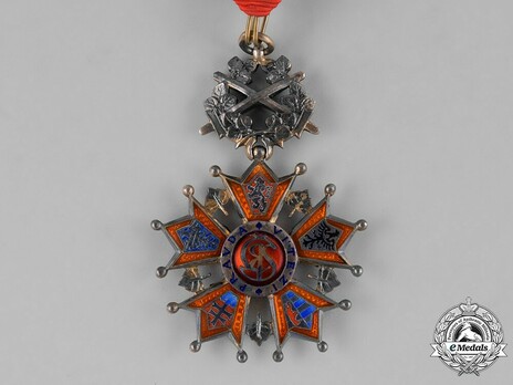 Order of the White Lion, Military Division, IV Officer Reverse