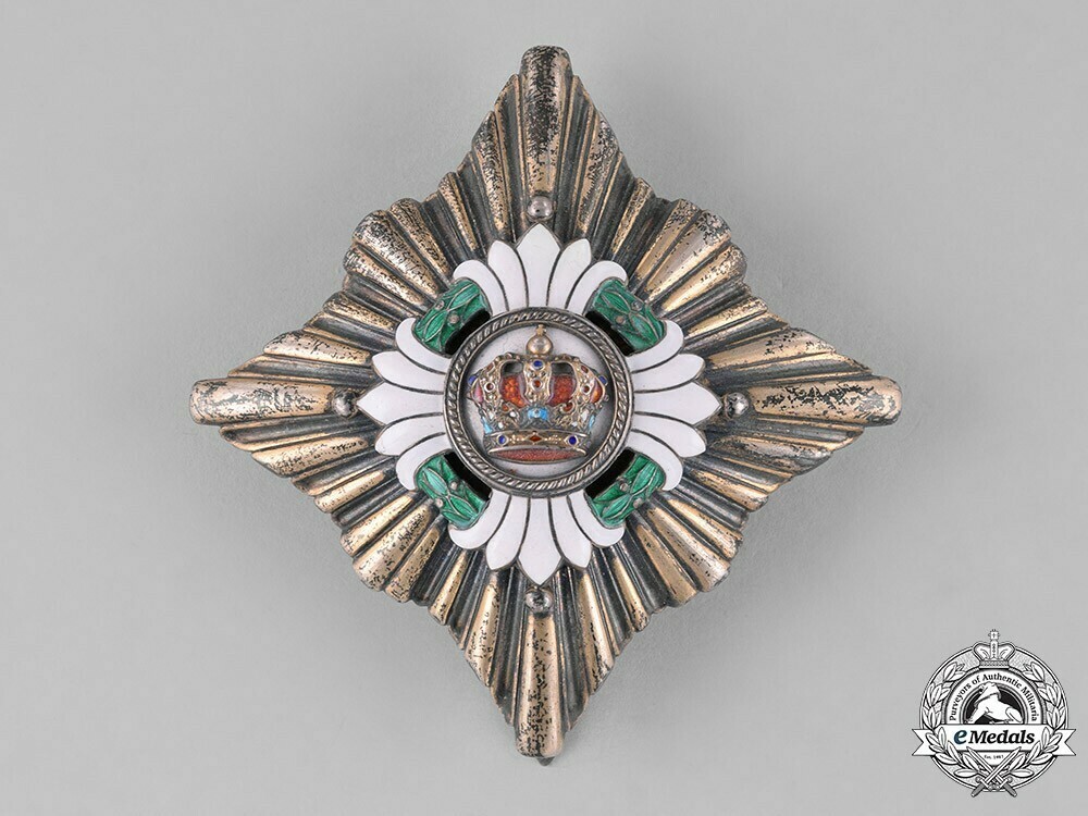 Order+of+the+yugoslav+crown%2c+grand+officer%27s+breast+star+1