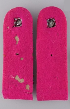 Firefighters Meister 2nd Pattern Shoulder Boards (volunteer version) Reverse