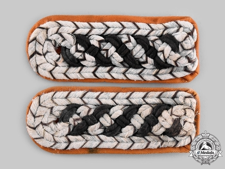 German Rural Police Meister Type II Shoulder Boards Obverse