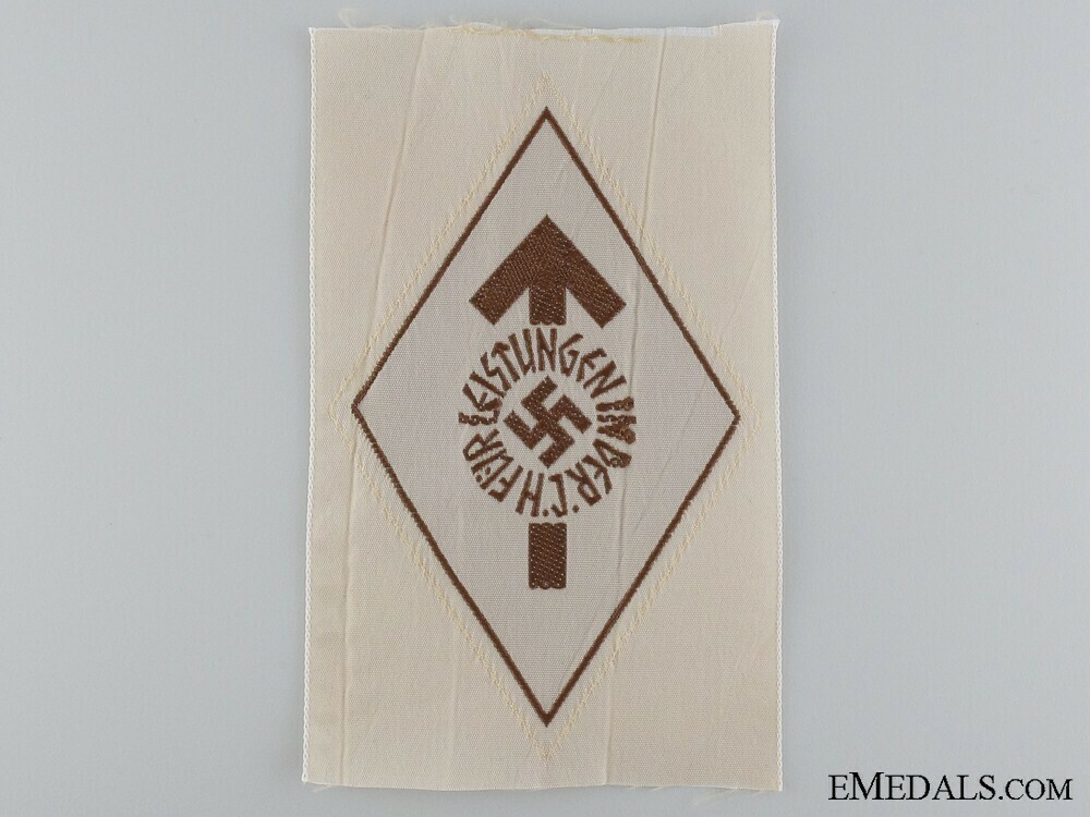 Hj+proficiency+badge%2c+in+bronze%2c+in+cloth+1