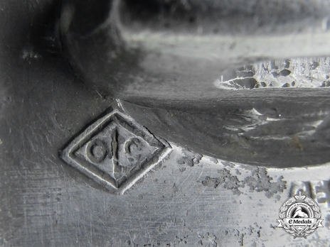 German Red Cross 2nd Pattern Enlisted Ranks Belt Buckle Stamp Detail