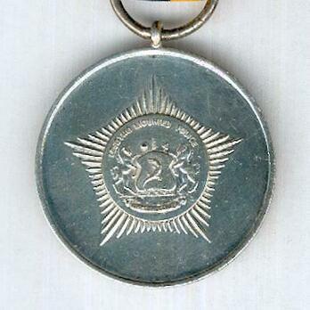 Lesotho Mounted Police Service Long Service and Good Conduct Medal Obverse