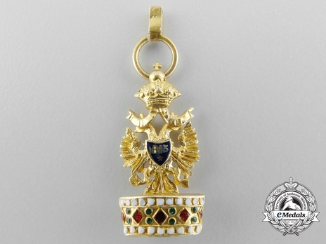 Order of the Iron Crown, Type III, Civil Division, I Class Miniature 