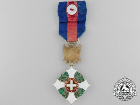 Military Order of Savoy, Type II, Officer Obverse