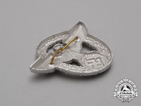 Firefighters 2nd Pattern Metal Cap Eagle Emblem Reverse