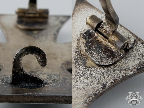 Iron Cross I Class, by W. Deumer (Schinkel, pinback, magnetic) Detail