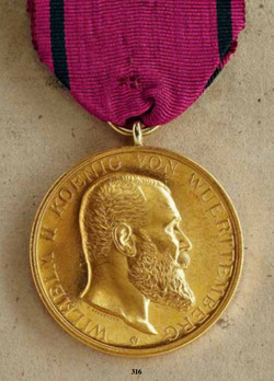 Medal for the Arts and Sciences, Type IV, Small (in gold) Obverse