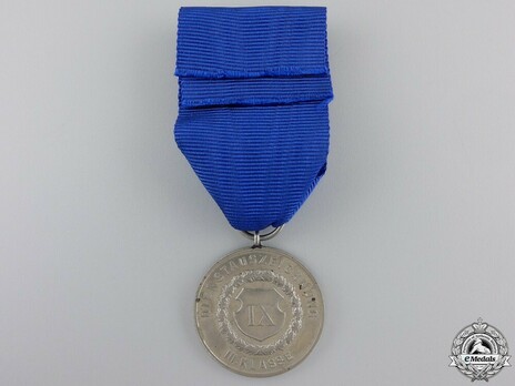 Military Long Service Cross and Medal, III Class Medal (in silvered tombac) Reverse