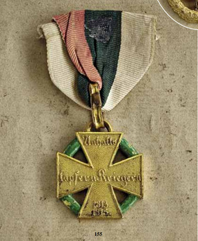 Campaign Cross, 1813-1815 (Anhalt-Dessau) Obverse