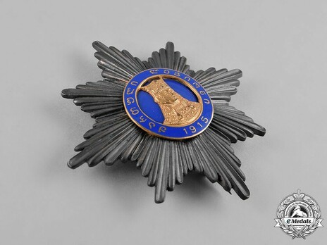 Order of Queen Tamara, I Class Star Obverse