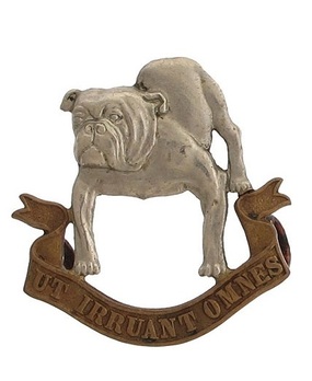 Manitoba Mounted Rifles Officers Collar Badge Obverse