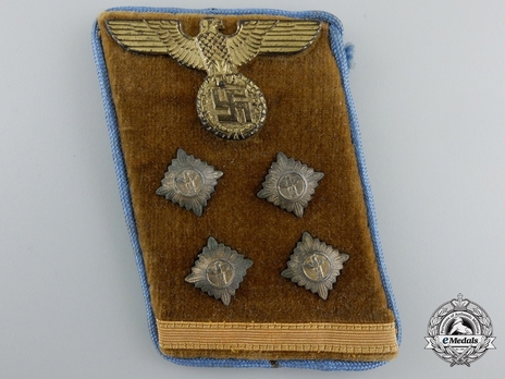NSDAP Ober-Gemeinschaftsleiter Type IV Ort Level Collar Tabs Obverse