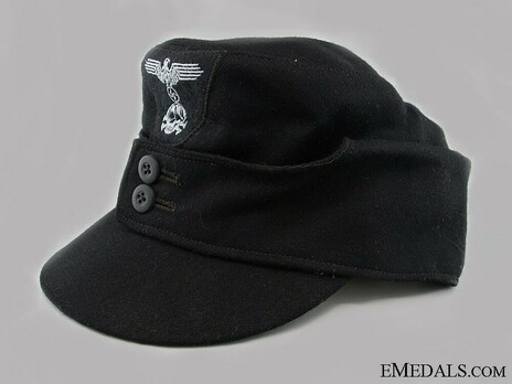 Waffen-SS NCO/EM's Visored Field Cap M43 (Panzer version) Profile