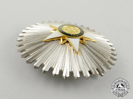 Order of Mono, Grand Officer Breast Star Obverse