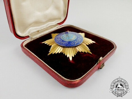 Order of Noble Bukhara, I Class, III Grade Case of Issue Open