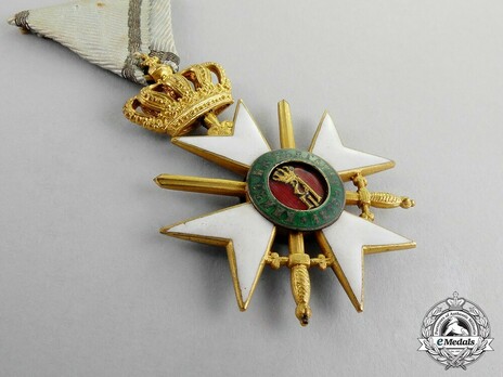 Military Order for Bravery, III Class Officer Obverse