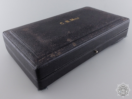 The Most Honourable Order of the Bath ,Type II, Military Division, Commander Case