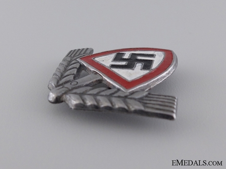 RAD Officer's Metal Cap Insignia Obverse