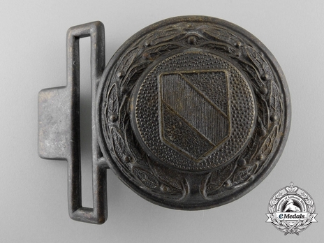 Firefighters Regional Officer Belt Buckle (Baden version) Obverse
