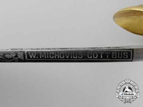 Forestry Administrative Official Hunting Cutlass by C. Eickhorn Distributor Mark