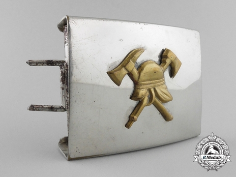 Firefighters Traditional Enlisted Ranks Belt Buckle (variation 3) Obverse