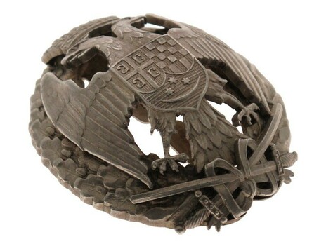 Badge of the Cavalry Military Academy Obverse