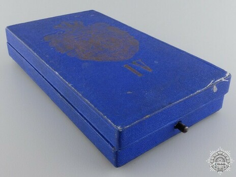 Order of Saint Sava, Type II, IV Class Case of Issue