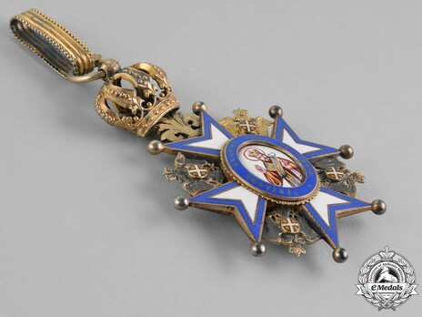 Order of Saint Sava, Type I, III Class Obverse