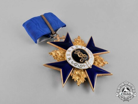 Order of Military Merit, Civil Division, I Class Cross (in gold) Obverse
