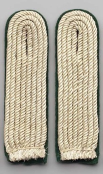 SA Hauptsturmführer - Sturmführer Type III Shoulder Boards (Mountain SA version) Obverse