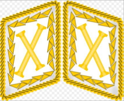Luftwaffe Reichsmarschall Collar Tabs (2nd pattern) Obverse