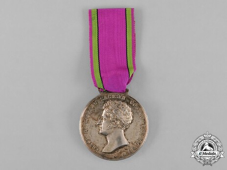 Saxe-Ernestine House Order Medals of Merit, Type I, Civil Division, in Gold (in silver gilt, stamped) Obverse