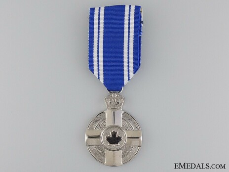 Medal (Rhodium-Plated Brass) (Civil Division) Obverse
