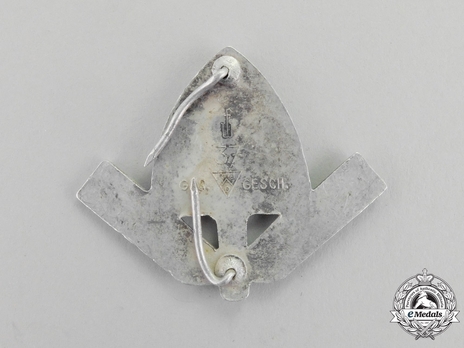RAD NCO/EM's Metal Cap Insignia Reverse