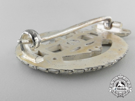 Silver Wedding Commemorative Decoration, for Royal Guests Reverse