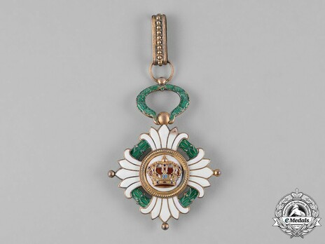 Order of the Yugoslav Crown, Commander's Cross Obverse
