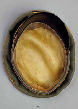 German Army General's Old Style Visor Cap Interior