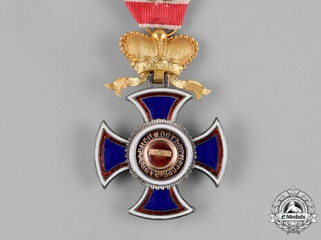 Order of Danilo I (Merit for the Independence), Type IV, IV Class, Officer Reverse