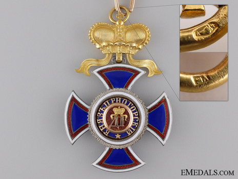 Order of Danilo I (Merit for the Independence), Type IV, III Class, Commander Obverse