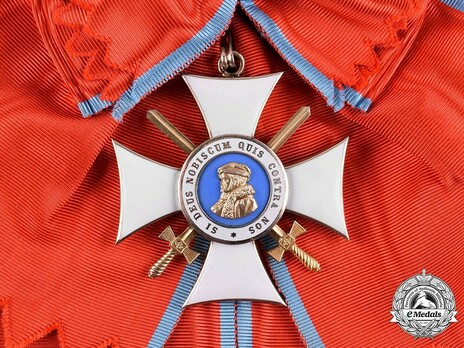 Order of Philip the Magnanimous, Type II, Grand Cross with Swords (in silver gilt) Obverse