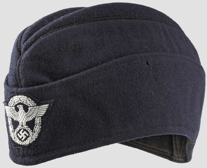 German Police NCO/EM's Field Cap (1st pattern) Profile